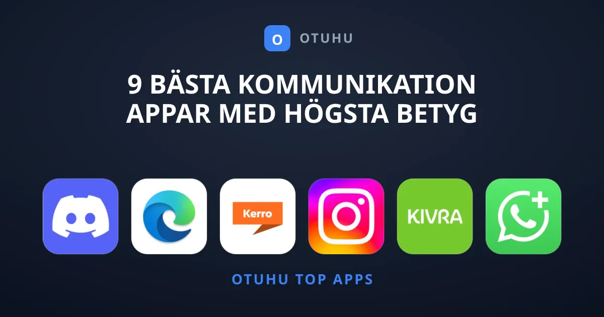 9 Bästa Kommunikation Appar Med Högsta Betyg Just Nu